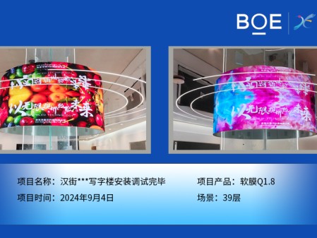 北海漢街***寫字樓安裝調試完畢