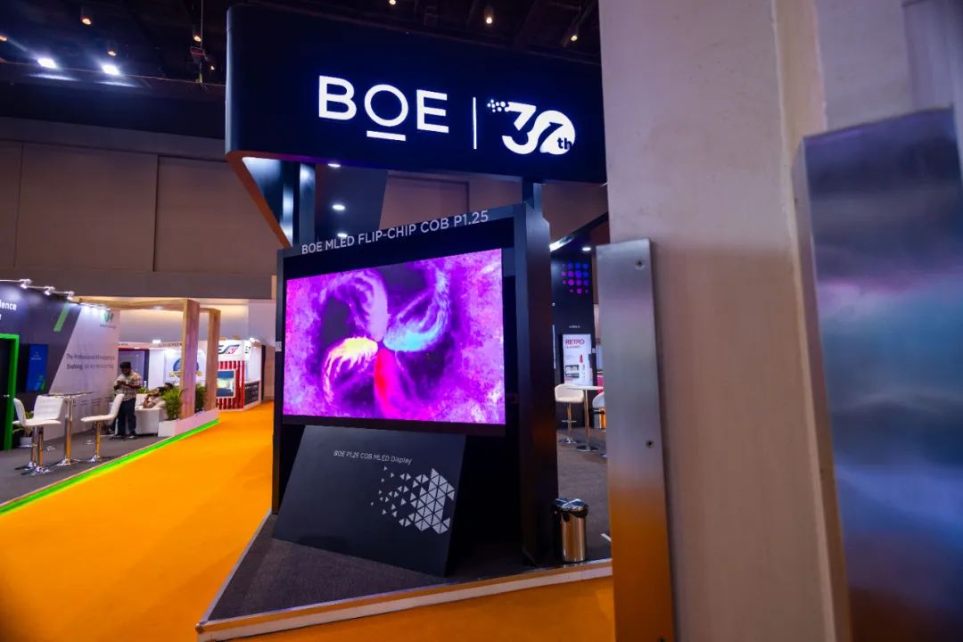 十堰BOE MLED COB卓越畫質(zhì)亮相國際舞臺(tái)